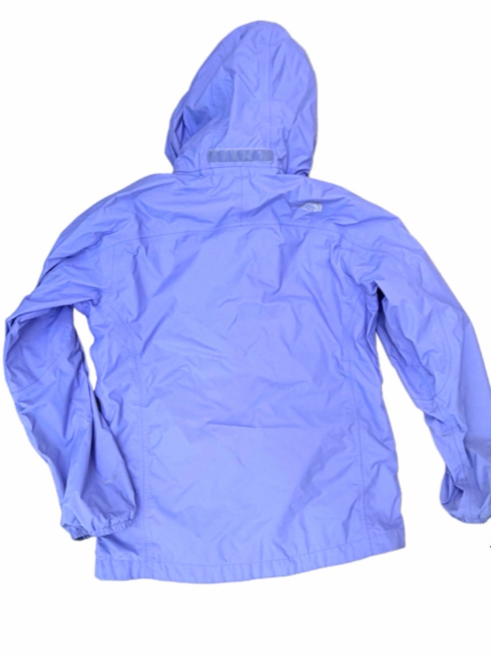 The North Face Light Purple Periwinkle Hooded Rain Jacket - Youth 14/16 - Picture 4 of 7